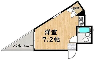 レジデンス井尻【2階】の間取り