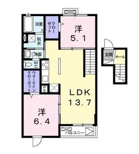 ティン・グローブIII【4階】の間取り