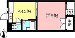 エクシード狛江【2階】の間取り
