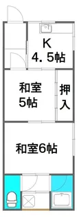 樫文化【2階】の間取り