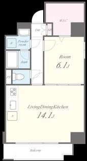 アンティエ メゾン【2階】の間取り