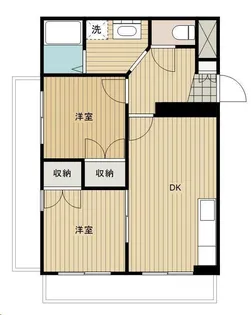 アダムスハイツ【4階】の間取り