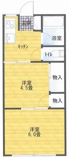 メゾン弥生【2階】の間取り