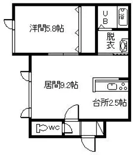 bonds【1階】の間取り