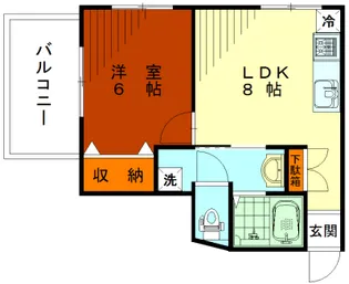 第五経堂ビル【3階】の間取り