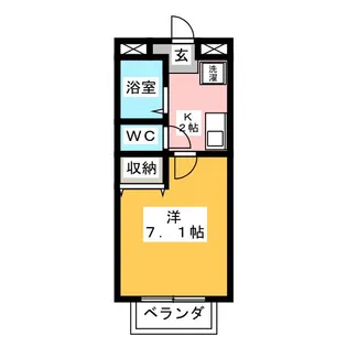 VANハウス【1階】の間取り