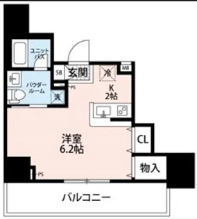 スカイコート板橋大山【3階】の間取り