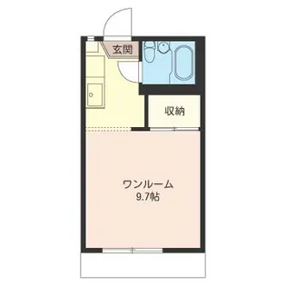 【シャーメゾン】アルス氷川町【1階】の間取り
