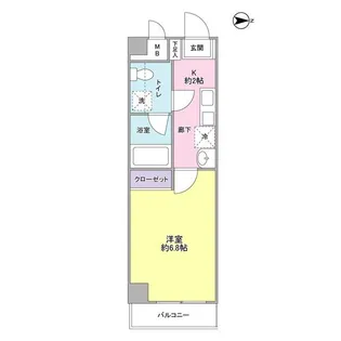 T・ハルジオン【4階】の間取り