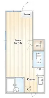 JTテラスハウス五反野【1階】の間取り
