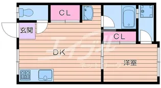 末広マンション【2階】の間取り