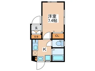 SACRA【2階】の間取り