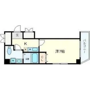 アリバ豊崎【4階】の間取り