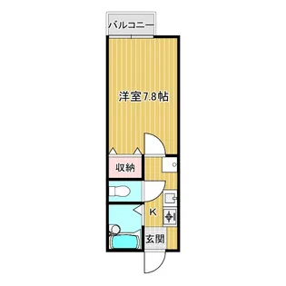 ジュネス峰沢A【2階】の間取り