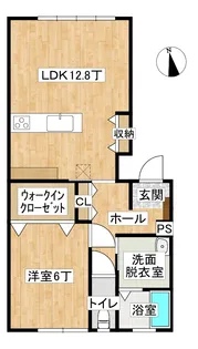 ユアフルJ長坂【1階】の間取り
