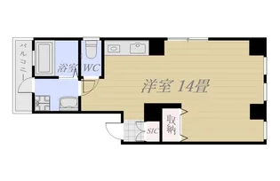 マグノリア肥後【1階】の間取り