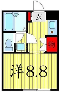 ロイヤルガーデン【3階】の間取り
