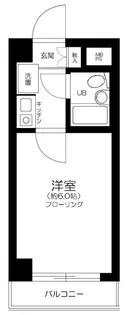 ライオンズマンション蒲田第2【2階】の間取り