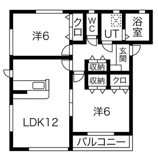 エントラール A【1階】の間取り