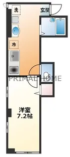 アムール曙【3階】の間取り