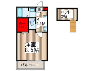 TST新所沢【3階】の間取り