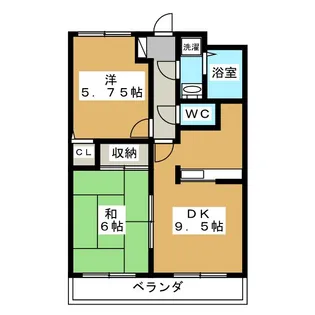 スーペリア稔台【2階】の間取り