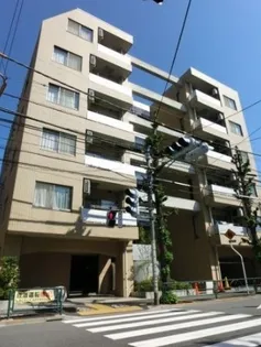 東京都文京区千駄木5【マンション】の外観