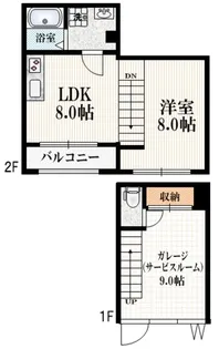 haramo Contattoの間取り