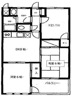 D・O・I茅ヶ崎【2階】の間取り