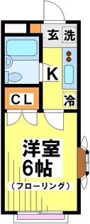 ガウディ9【1階】の間取り