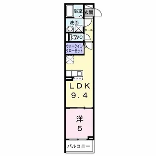 ヒカルサ大阪巽西【3階】の間取り