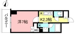 プライムメゾン初台【12階】の間取り
