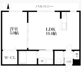 グランパシフィック長橋スクエア【2階】の間取り