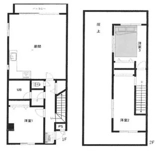 第36美和ハウス津田沼C棟【1階】の間取り