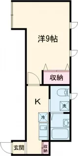 アネックス新小岩II【1階】の間取り