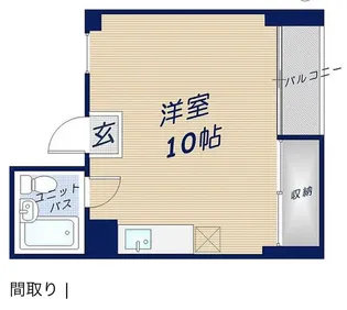 Yand昭和町【2階】の間取り