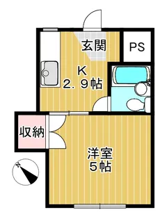 ハイスクエア浦和【1階】の間取り