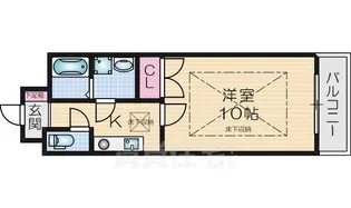 マンションFINO【1階】の間取り