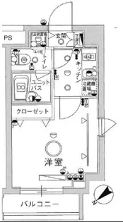 スカイコート茗荷谷壱番館【4階】の間取り