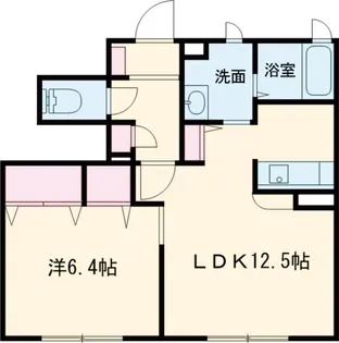 フォーレストタウンI【1階】の間取り