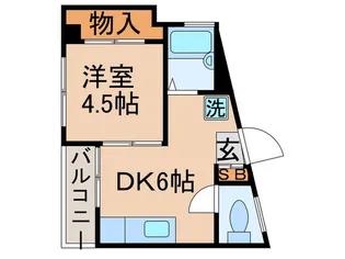 鈴木ビル【3階】の間取り