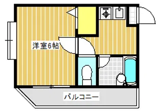 サンフラット【3階】の間取り