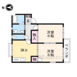 ウインクル【1階】の間取り