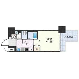 プレサンス錦プレミアム【4階】の間取り