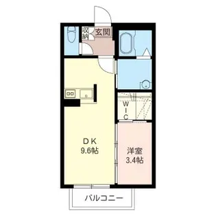 グランフルール【2階】の間取り
