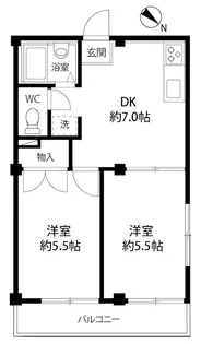 ヴィラグランツ【2階】の間取り