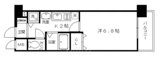 サムティ祇園河原町【2階】の間取り