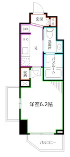 プライマル方南町【4階】の間取り