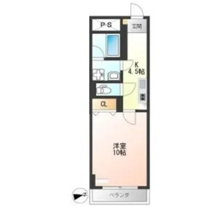ロイヤル金信IV【6階】の間取り