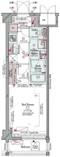 プラシア蒲田 THE GRAND RESIDENCE【3階】の間取り